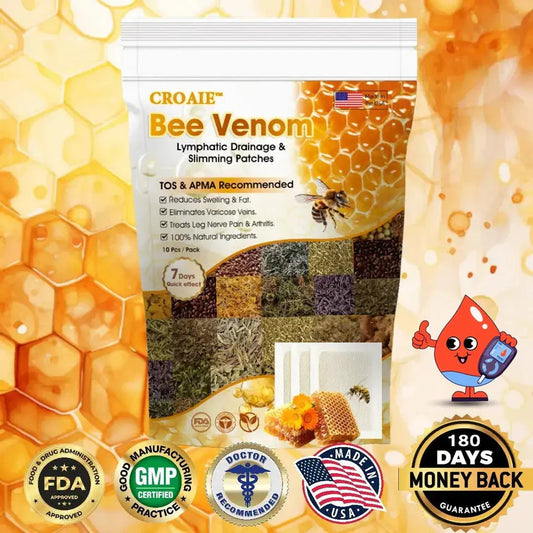 Bee Venom Foot Patches 🔥 (Buy 1 Get 1 Free) 🔥 (Set of 20)(Pack Of 2)